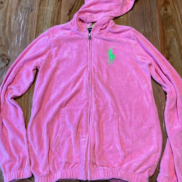 Terry Polo Hoodie - Picture 1 of 8